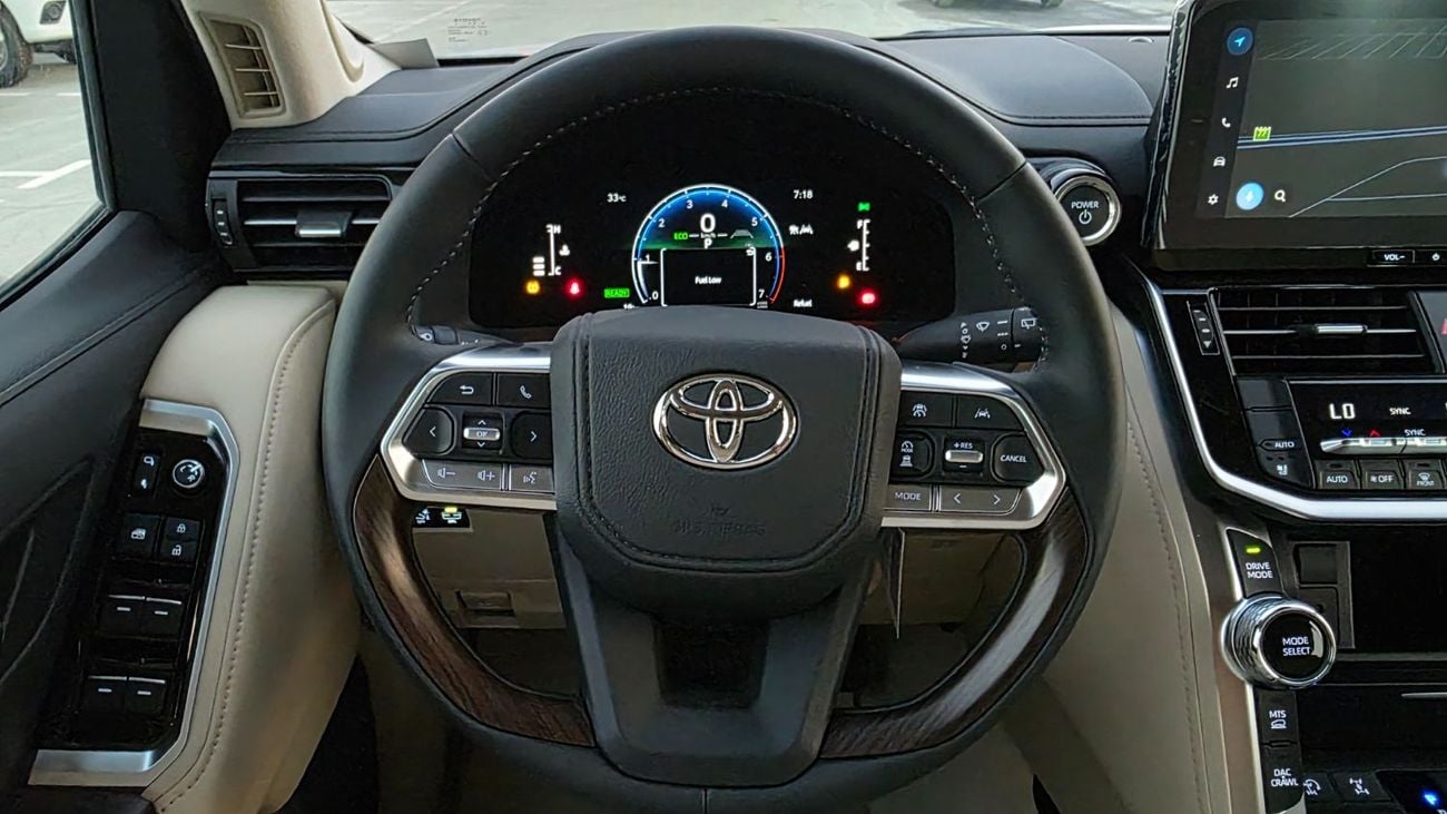 Toyota Land Cruiser TOYOTA GXR-V2 HEV 3.5L TT  MODEL YEAR 2026 COLOR BLACK