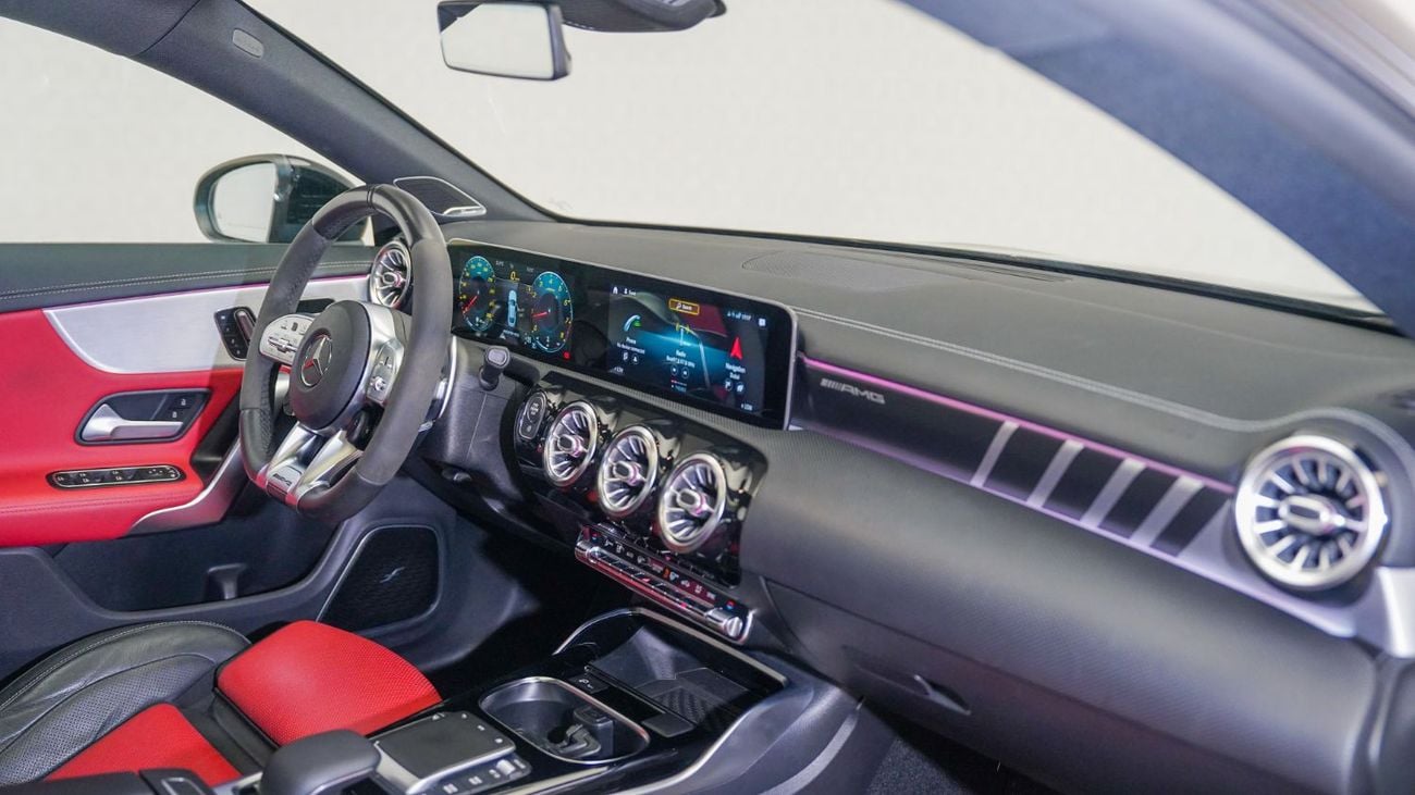 مرسيدس بنز CLA 45 S  AMG Exclusive | AED 2,919 PM | Up to 3 Years Warranty Unlimited | GCC