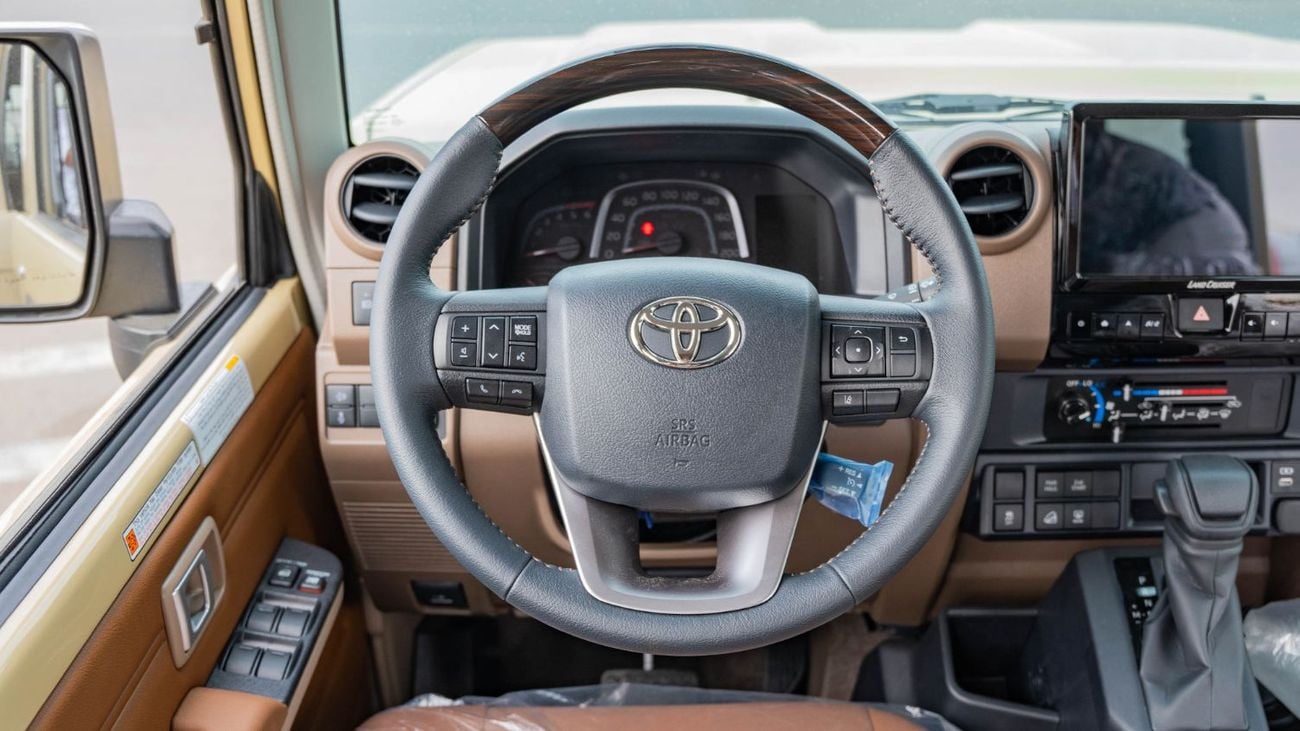 Toyota Land Cruiser 70 2026 Toyota Land Cruiser LC76 2.8L AT Diesel (Beige-Brown)