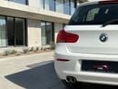 BMW 120i AED 930 P.M | 0% DOWN PAYMENT | BMW 120I | 2.0T I4 | 2019 | GCC SPECS