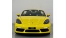 بورش بوكستر 718 Std 2017 Porsche Boxster 718 Chrono Package, Porsche Service History, Warranty, Low Kms, GCC