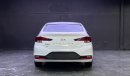 Hyundai Elantra GL Hyundai Elantra SEL 2019