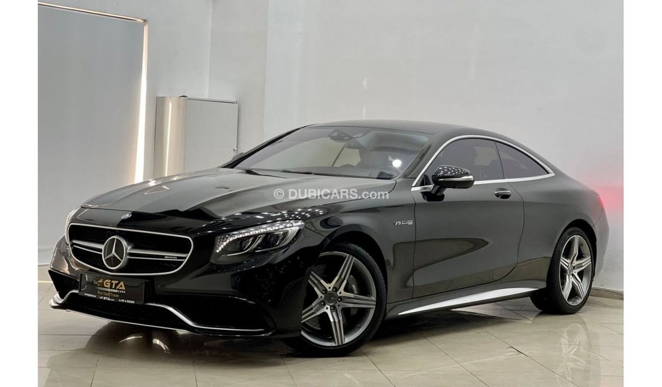 Used Mercedes Benz S 63 AMG Coupe Std 2016 Mercedes S 63 AMG, Full ...