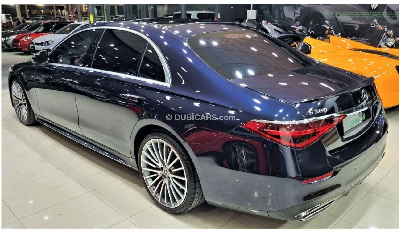 Mercedes-Benz S 580 4M Exclusive MERCEDES S580 4MATIC 2022 IN PERFECT CONDITION WITH ONLY 6K KM FOR 445K AED