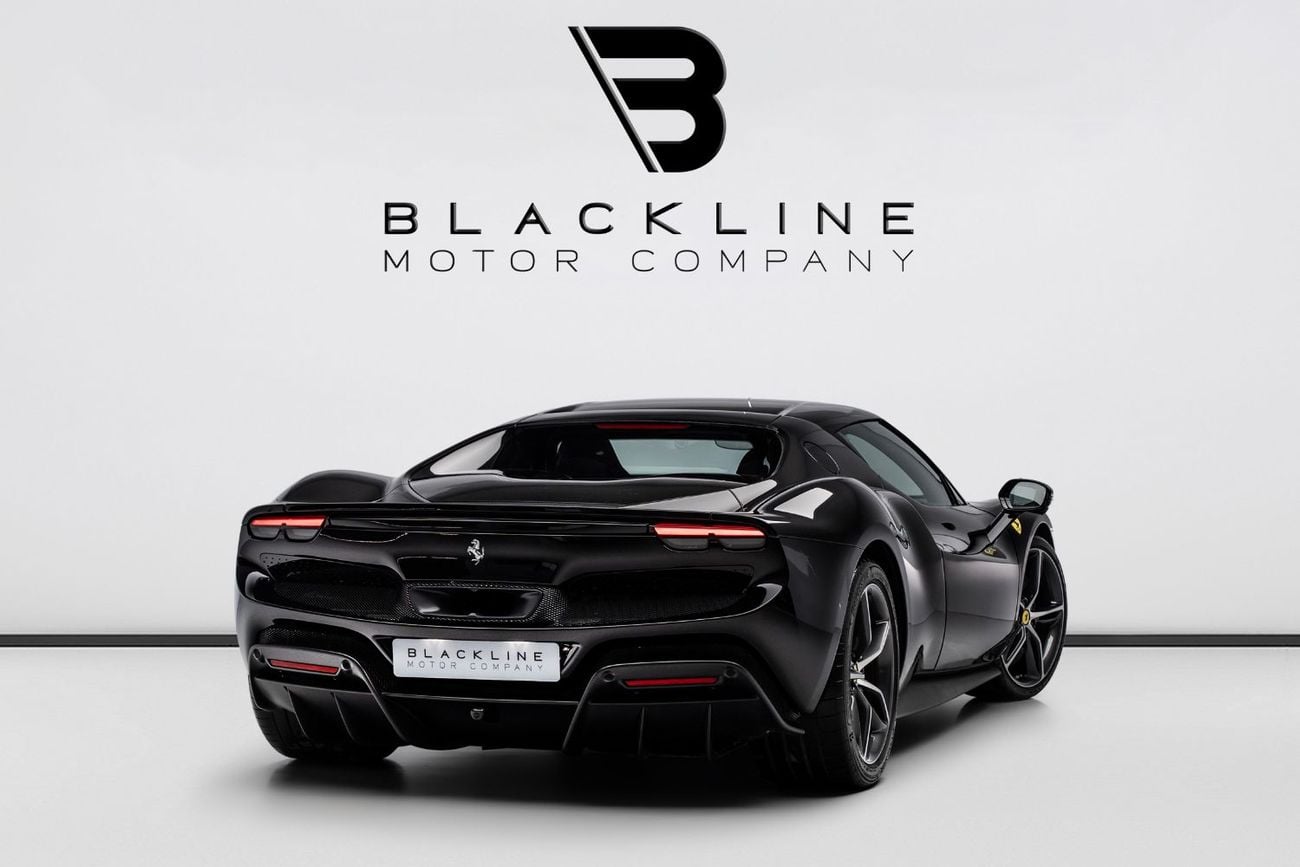 Ferrari 296 GTB BUY NOW, PAY 2027 | THE BLACKLINE STANDARD | 2027 Ferrari Warranty + 2030 Service Contract, GCC