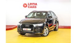 Audi Q3 Audi Q3 S-Line 35 TFSI 2016 GCC under Warranty with Zero Down-Payment.