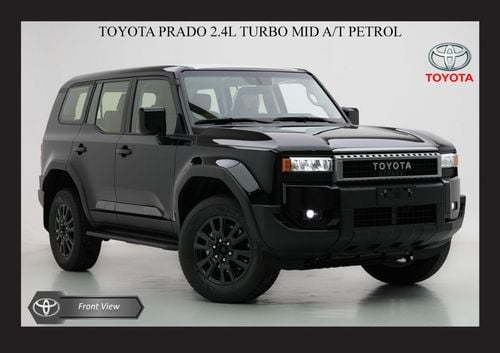 Toyota Prado #Am TOYOTA PRADO 2.4L TURBO MID A/T PTR 2026 Export Only