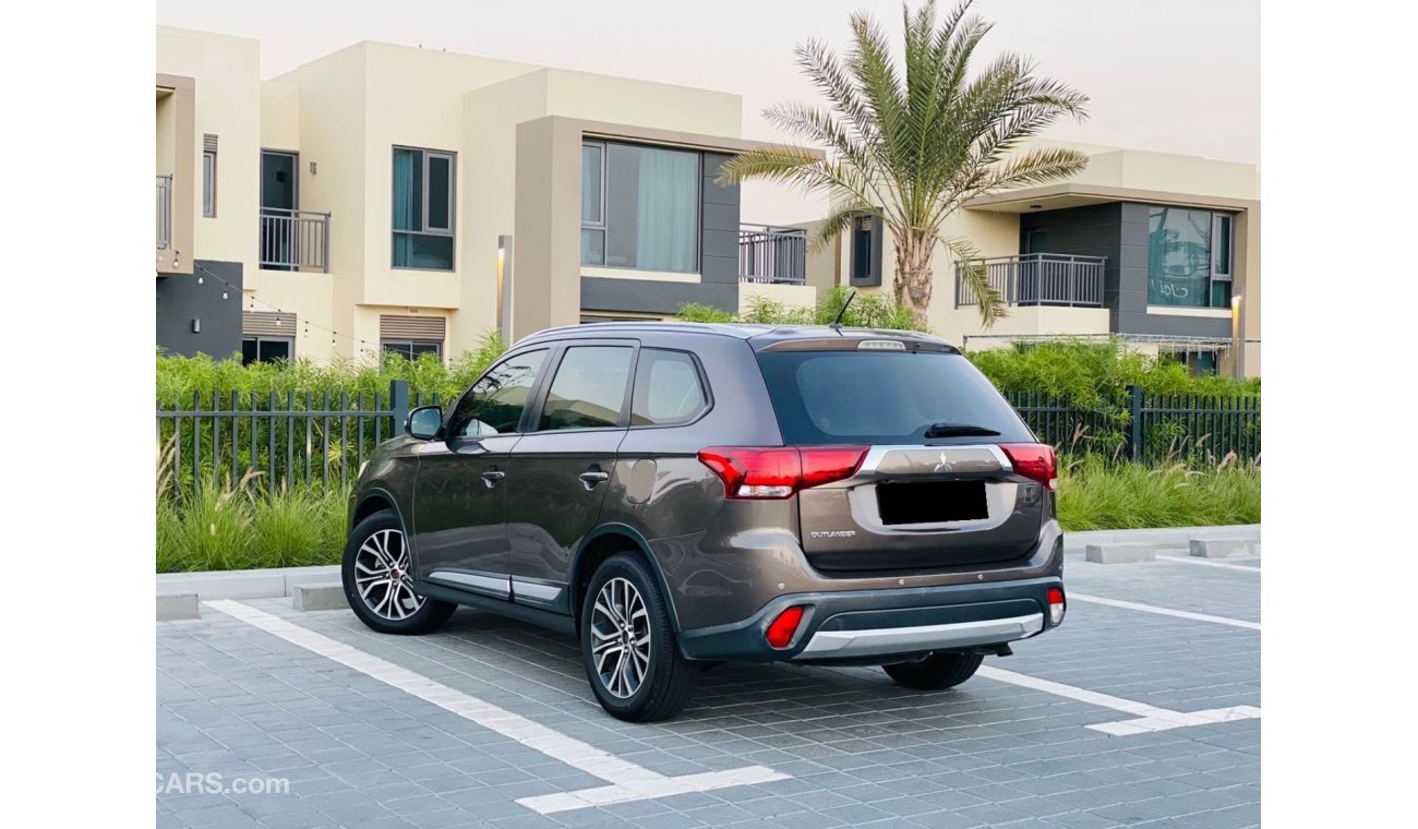 Mitsubishi Outlander Outlander 2016 || GCC || 0% D.P || Low Mileage || 7 seater