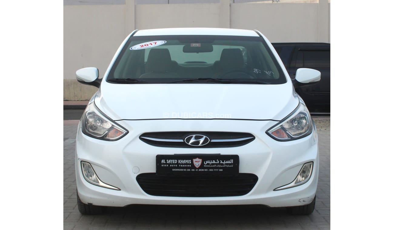 Hyundai Accent GL Hyundai Accent 2017 GCC in excellent condition