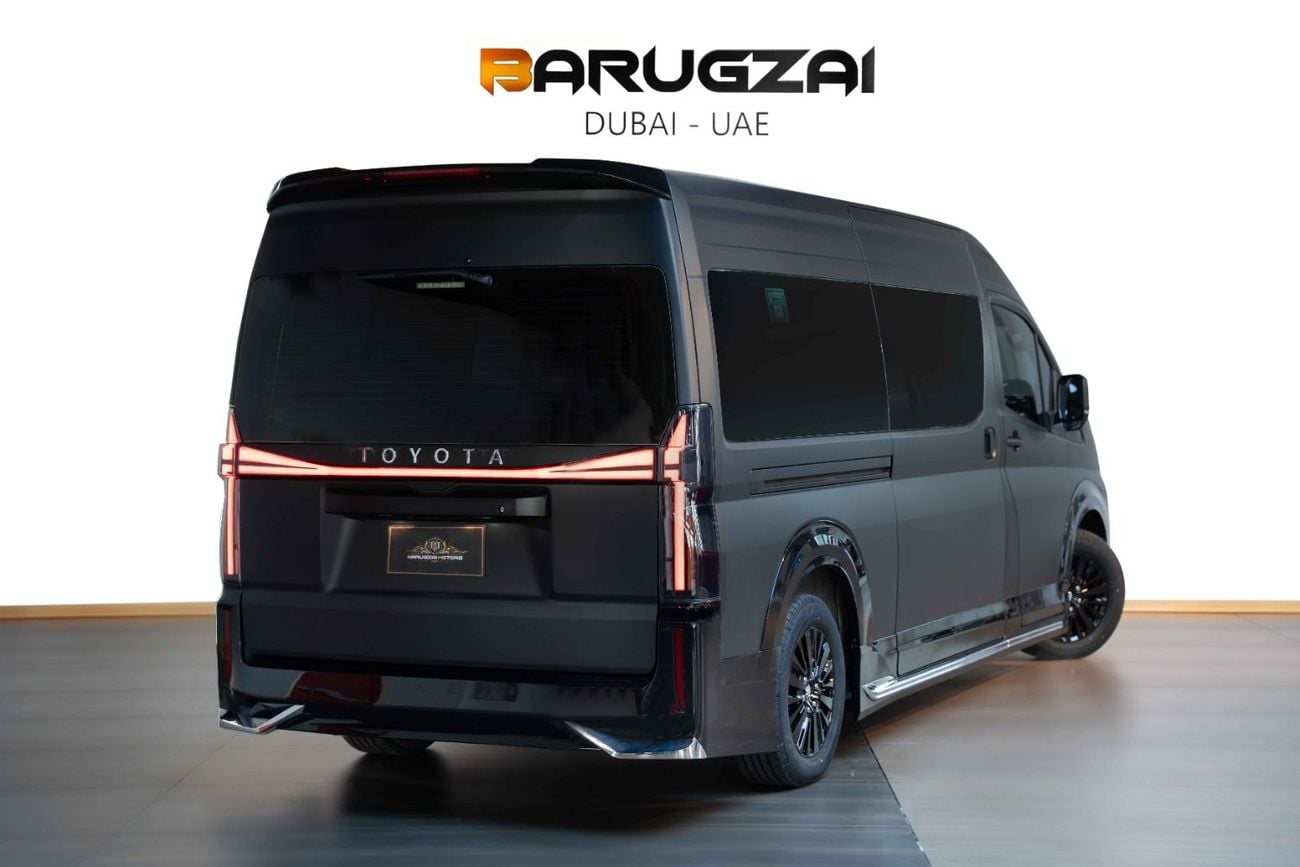Toyota Hiace GL Built by Barugzai | 2 Year Interior Warranty + Agency Warranty
