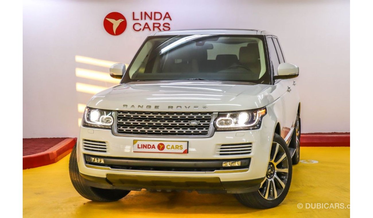 لاند روفر رانج روفر فوج HSE Range Rover Vogue HSE 2015 GCC under Warranty with Zero Down-Payment.