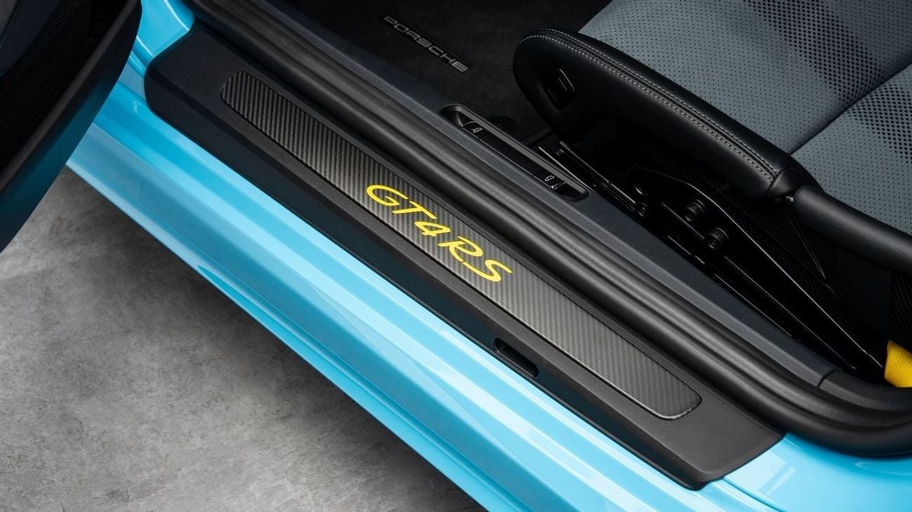 بورش كايمان GT4 RS Weissach - 2025 - Euro Specs