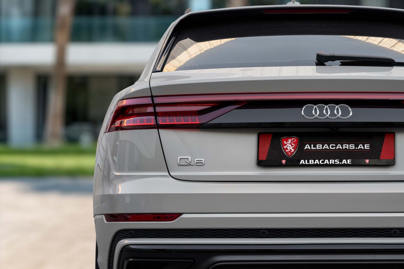 أودي Q8 Q8 55 TFSI Quattro S-Line  | 3,819 P.M | 0% Downpayment | Perfect Condition!