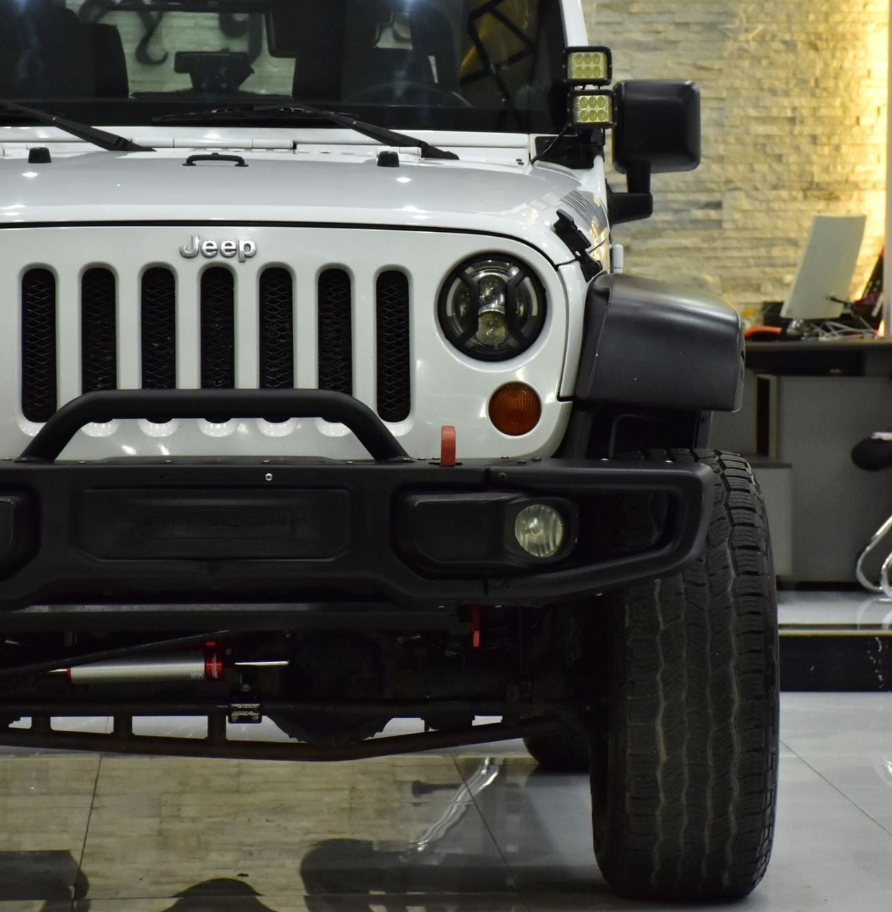 Jeep Wrangler EXCELLENT DEAL for our Jeep Wrangler Sport ( 2012 Model ) in White Color GCC Specs