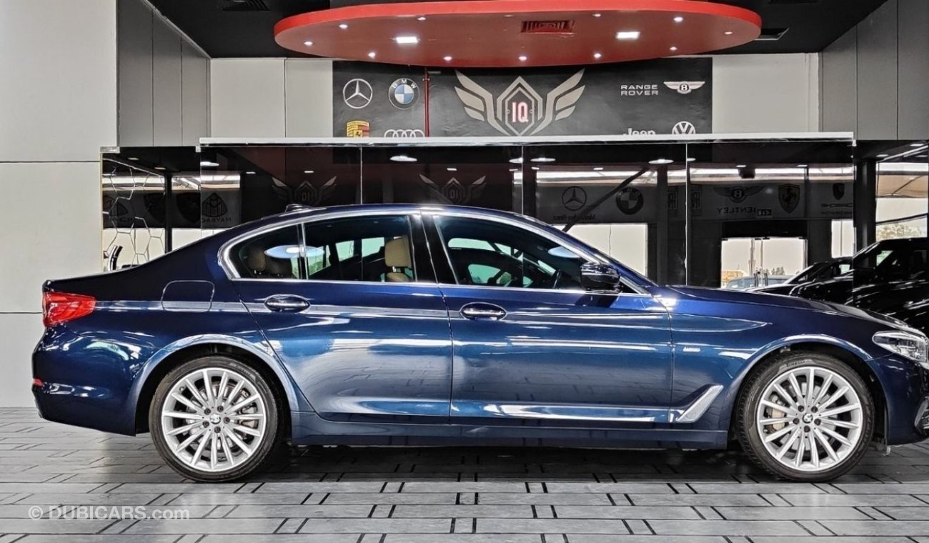 BMW 530i AED 1,300 P.M | 2017 BMW 5 SERIES 530i LUXURY LINE | SERVICE CONTRACT | GCC | UNDER WARRANTY