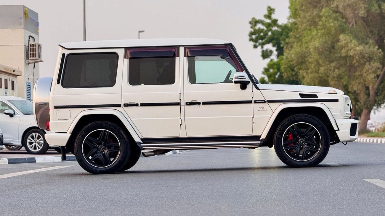 Mercedes-Benz G 63 AMG 2017 LUXURY G-WAGON | (V8 BITURBO POWER | RHD | SUNROOF + CARGO DRAWER | WHITE EDITION