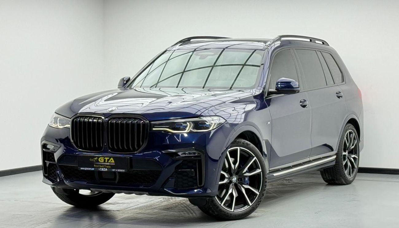 بي أم دبليو X7 2022 BMW X7 xDrive40i M-Sport, 2026 BMW Warranty + Service Pack, Full BMW Service History, GCC