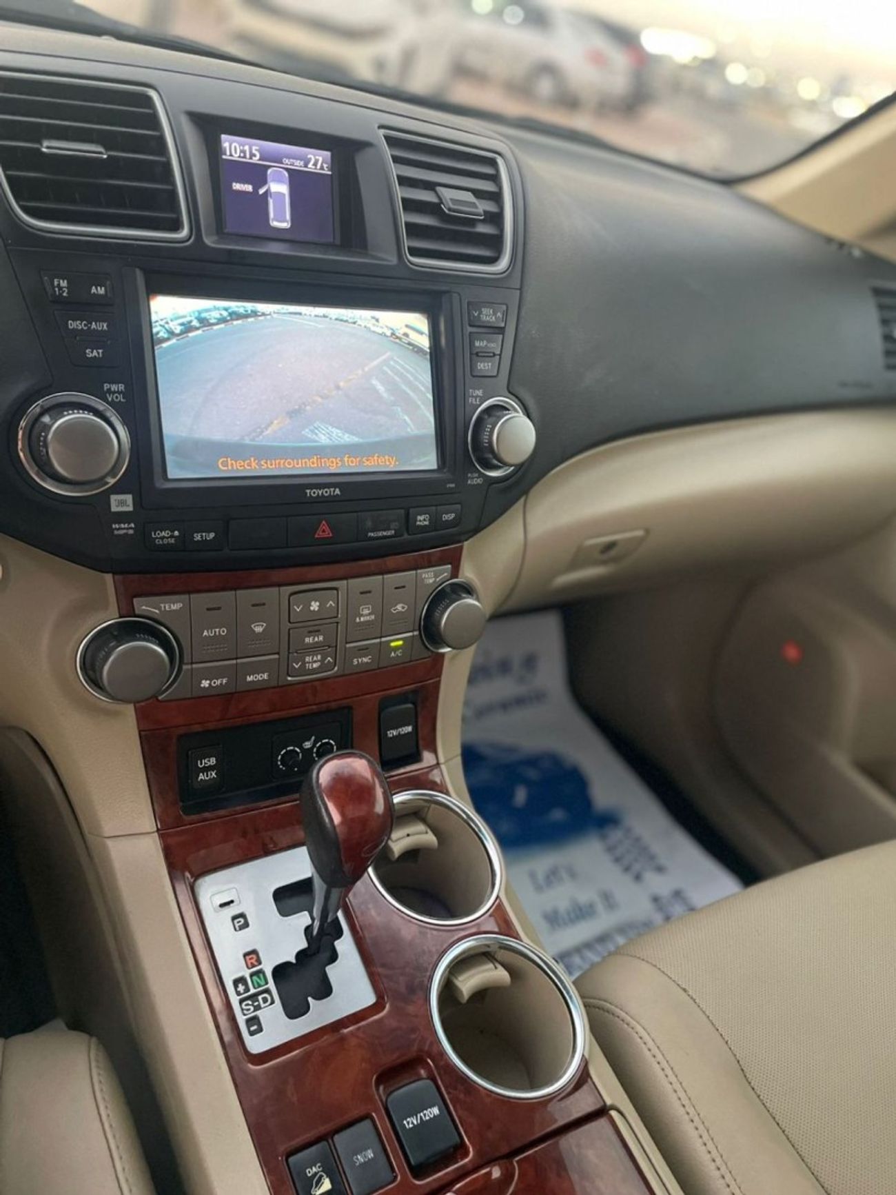 تويوتا هايلاندر 2012 Toyota Highlander Limited Edition Full Option - 3.5L V6 AWD 4x4 - 7 Seater Electric Seats 