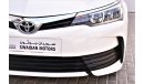 تويوتا كورولا AED 1035 PM | 2.0L SE GCC WARRANTY
