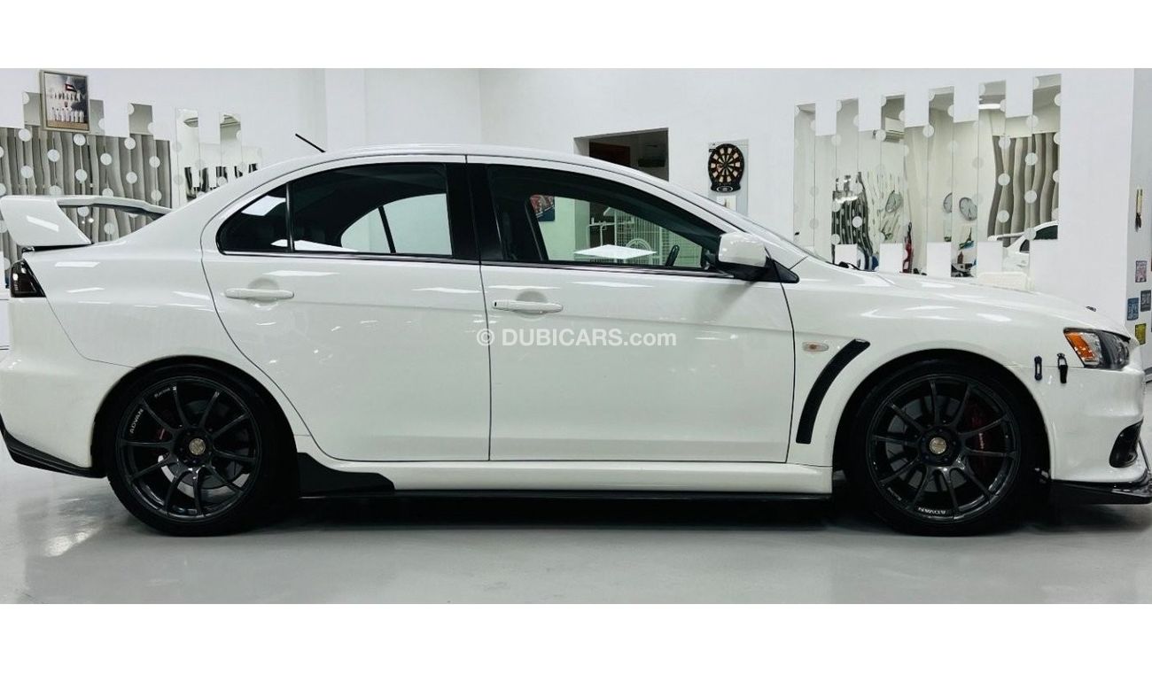 Mitsubishi Lancer Evo .. 600 hp .. GCC .. Perfect Condition