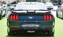 Ford Mustang EcoBoost Premium Mustang Eco-Boost V4 2.3L 2018/Digital Cluster/FullOption/Very Good Condition