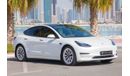 Tesla Model 3 TESLA Model 3 Long Range Auto Pilot  White Interior  GCC 2023 Auto pilot Under Warranty