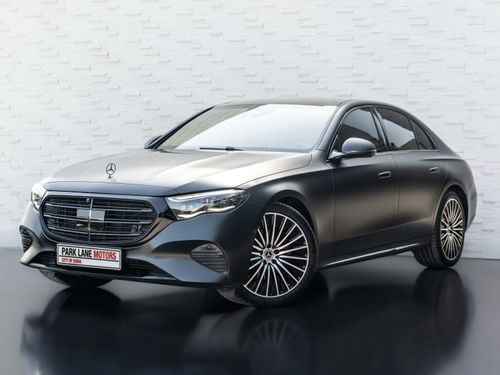مرسيدس بنز E200 STD Mercedes-Benz E-Class 2025 مقابل 3,440.00 AED شهريًا