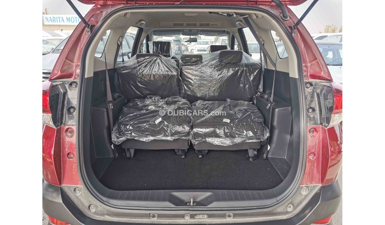 Toyota Rush 1.5L Petrol, 17" Rims, Roof A/C Ventilator, Front Defogger Control, Fabric Seat (CODE # TRGC04)