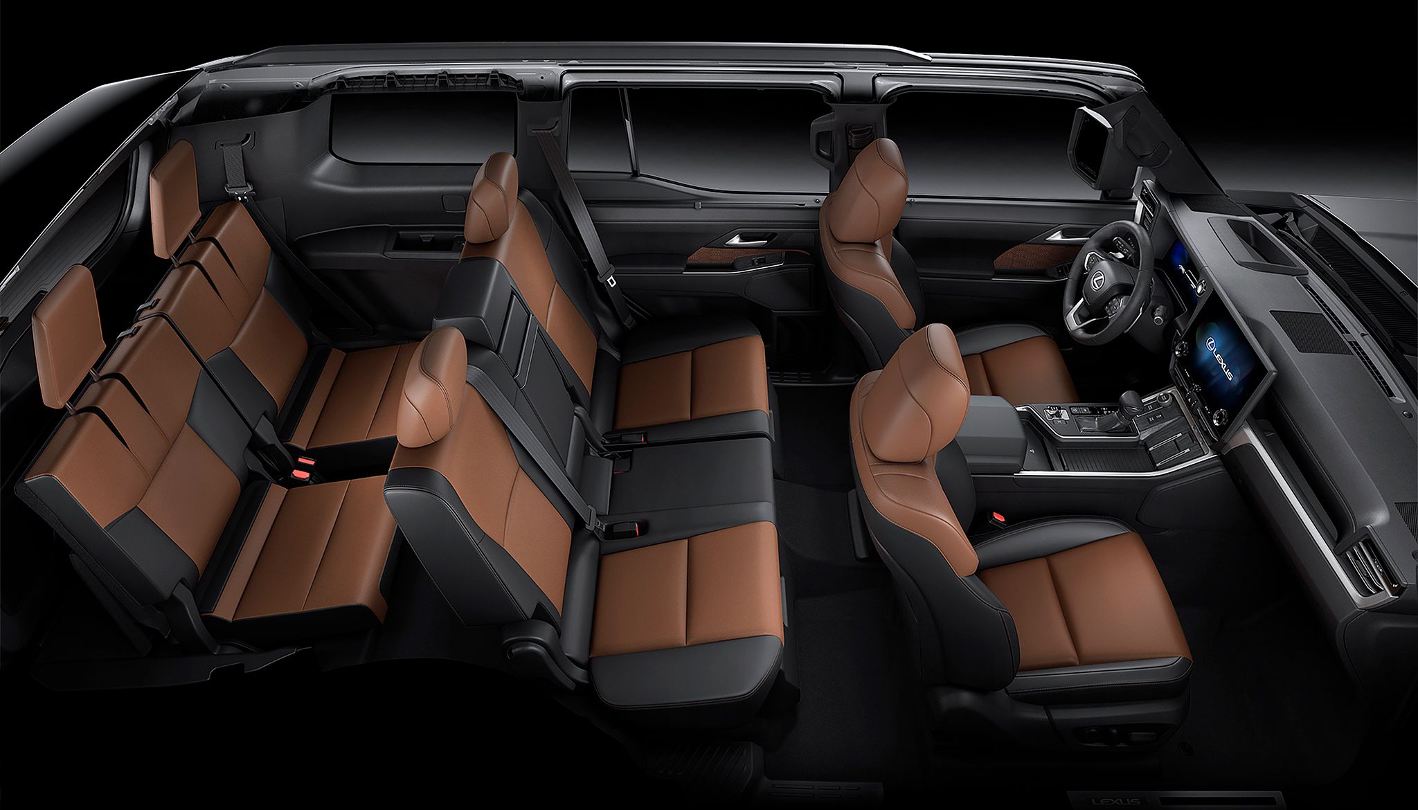 لكزس GX550 interior - Seats