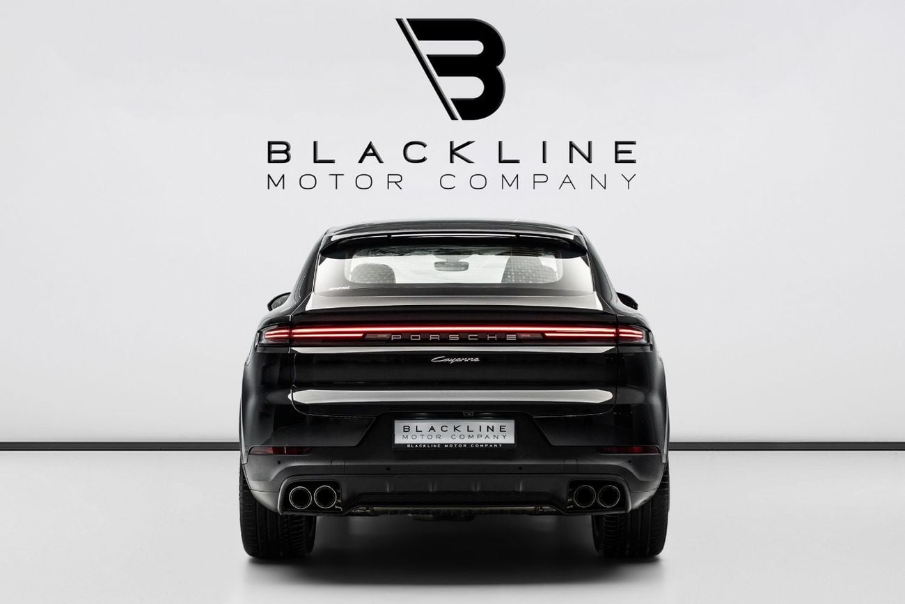 Porsche Cayenne BUY NOW, PAY 2027 | THE BLACKLINE STANDARD | Porsche Warranty March 2027, GCC, Low KM's
