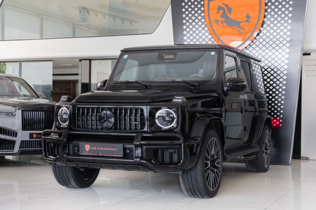 مرسيدس بنز G 63 AMG STD Mercedes-Benz G 63 AMG | 2025 | Japanese Specs | Low Mileage | 4.0L V8 Biturbo