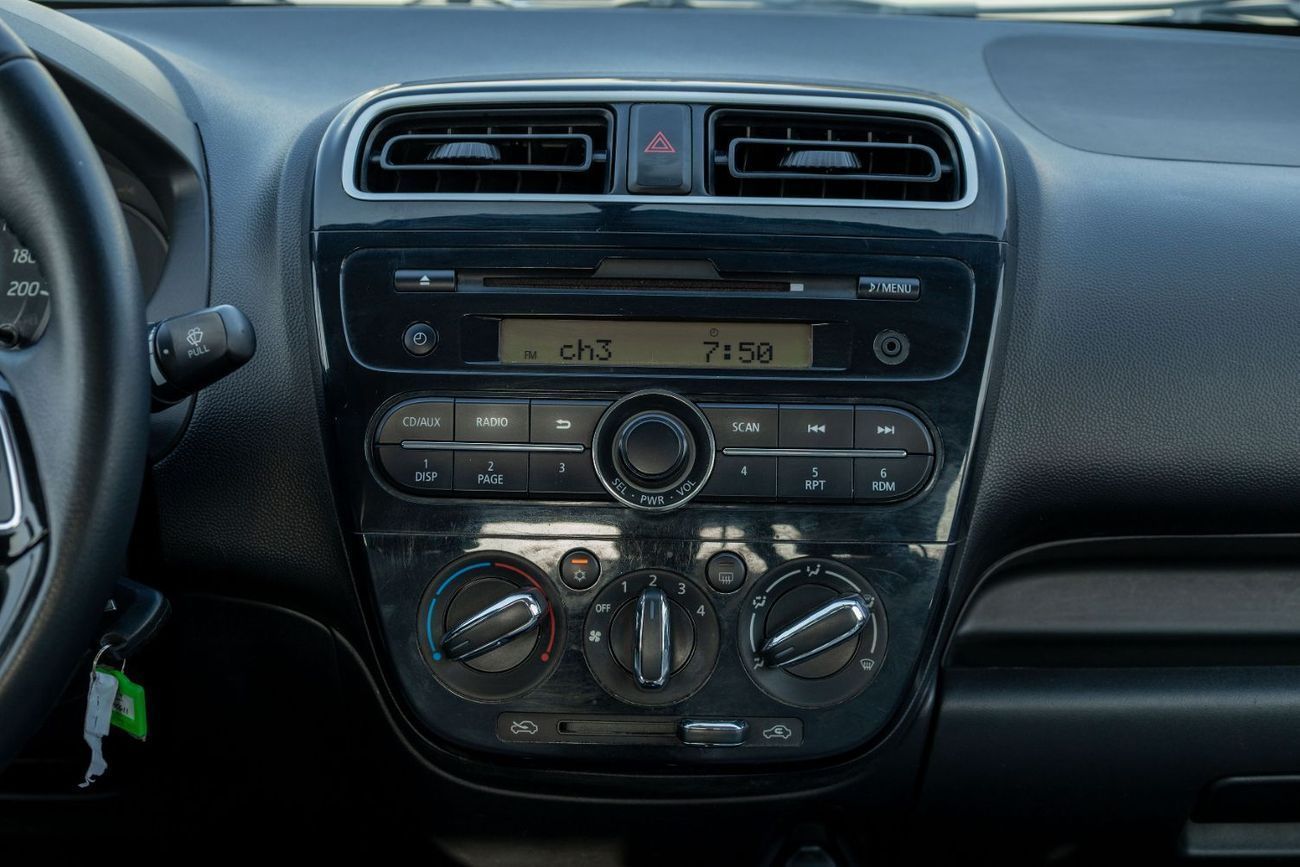 Mitsubishi Attrage GLX 1.2L l GCC | Zero Down Payment | AED 356 Monthly | Unlimited Kms Warranty