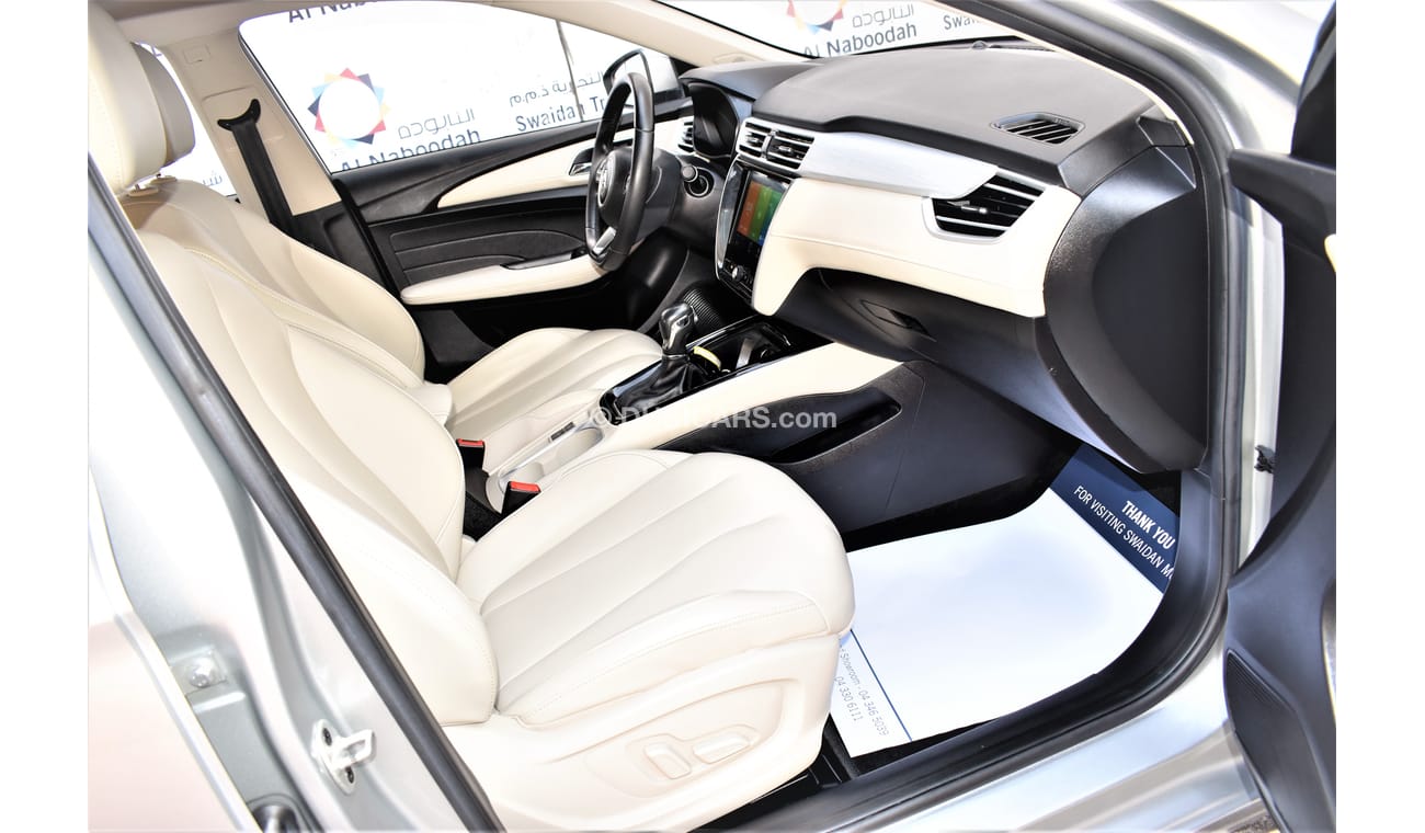 MG 5 AED 799 PM LUXURY 1.5L GCC DEALER WARRANTY