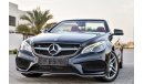 Mercedes-Benz E 400 - Twin Turbo - Agency Warranty - AED 2,526 per month - 0% Downpayment