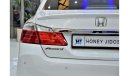 Honda Accord EXCELLENT DEAL for our Honda Accord Sport ( 2016 Model ) in White Color GCC Specs