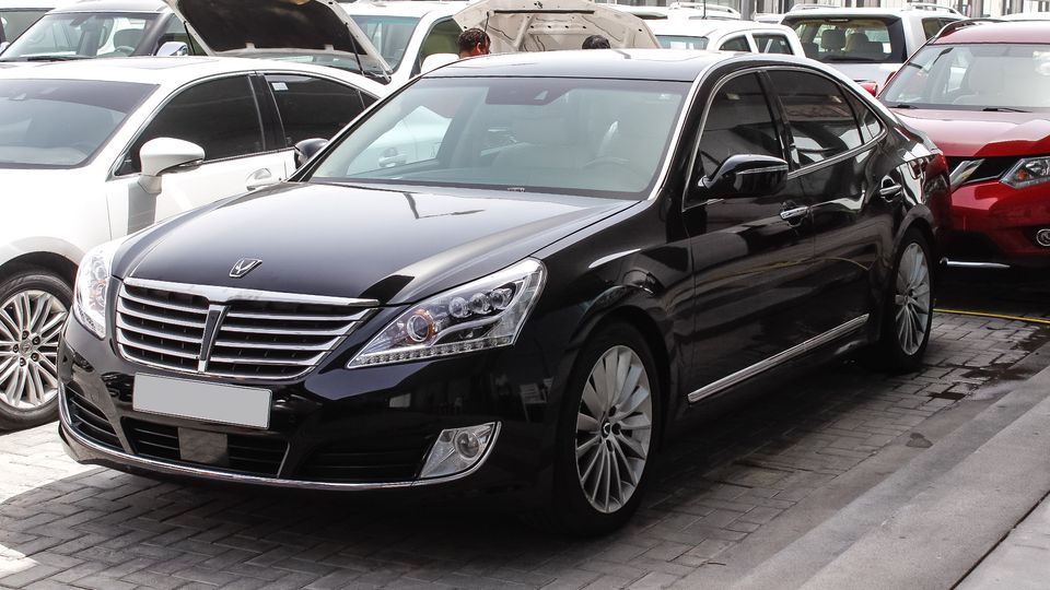 Hyundai Equus for sale AED 77,000. Black, 2016