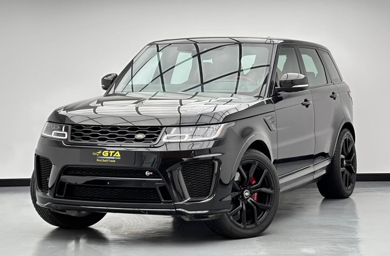 لاند روفر رينج روفر سبورت 2021 Range Rover Sport SVR, April/2026 Range Rover Warranty, Range Rover Full Service History, GCC