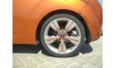 Hyundai Veloster ORANGE 2015 GCC PANORAMA NO REPAINT NO ACCIDENT PERFECT