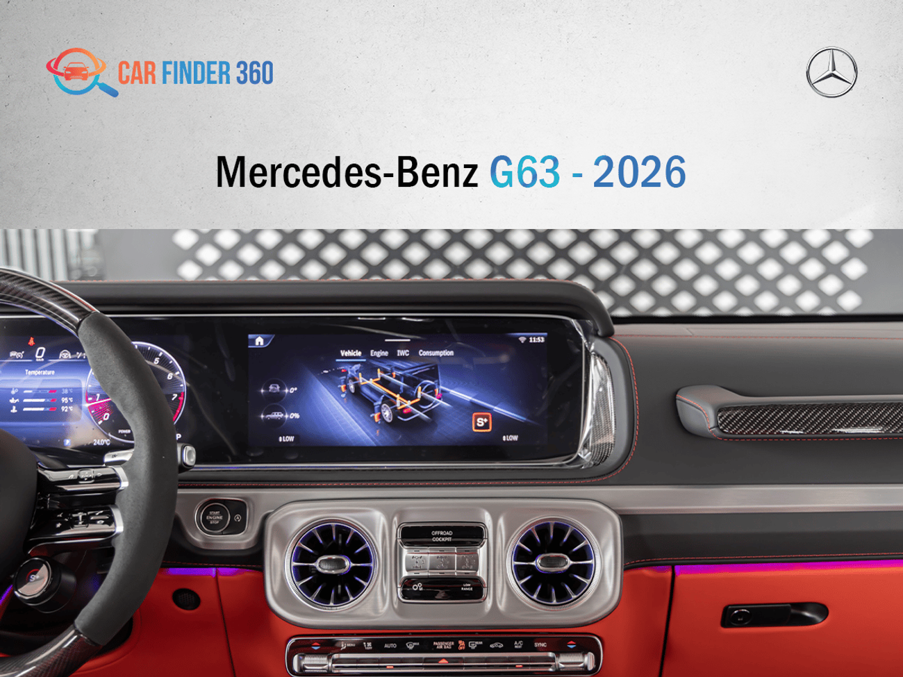 مرسيدس بنز G 63 AMG Mercedes-Benz G63 - 2026 - GCC - Performance Package (Export)