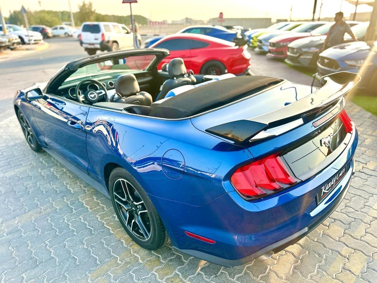 فورد موستانج Ecoboost Convertible | Monthly 1100/- | 0% DP |  Fog Lights | # 44894
