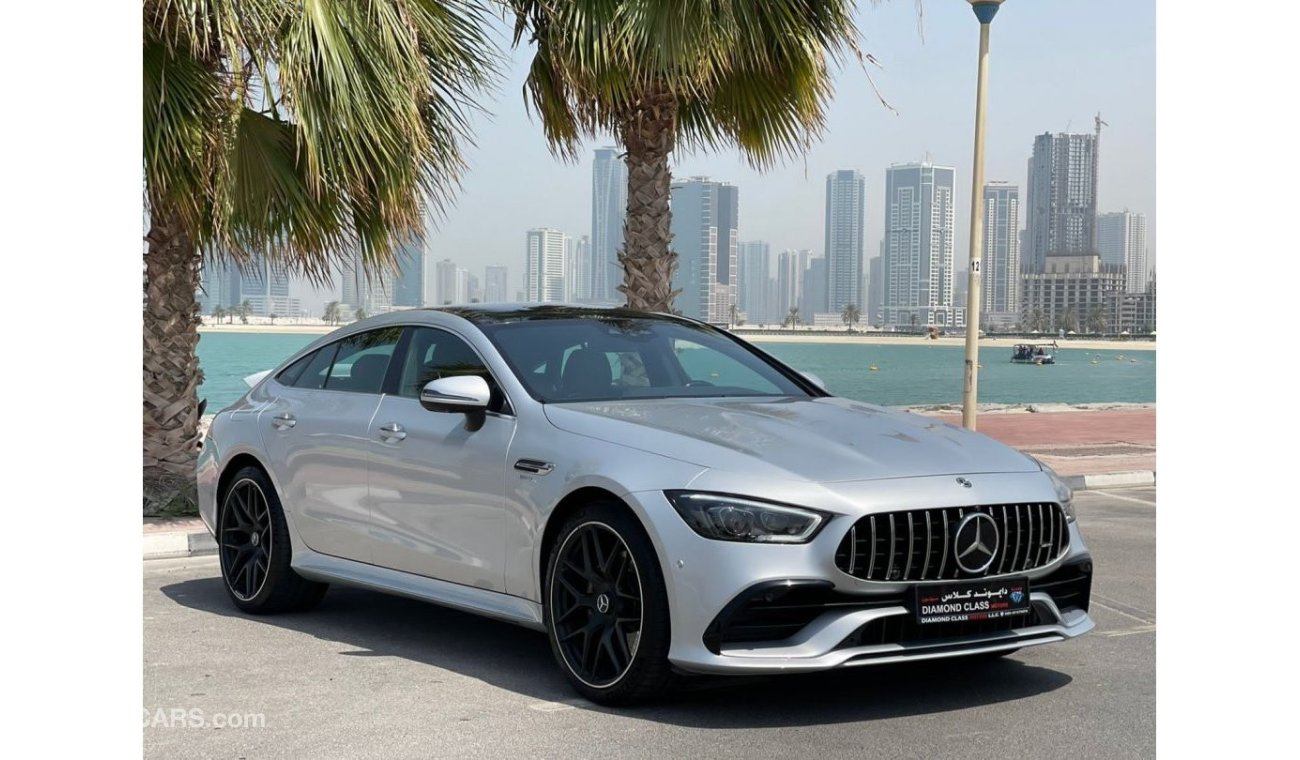 مرسيدس بنز AMG GT 43 خليجي تحت الضمان تحت عقد الصيانة من الوكيل بدون حوادث