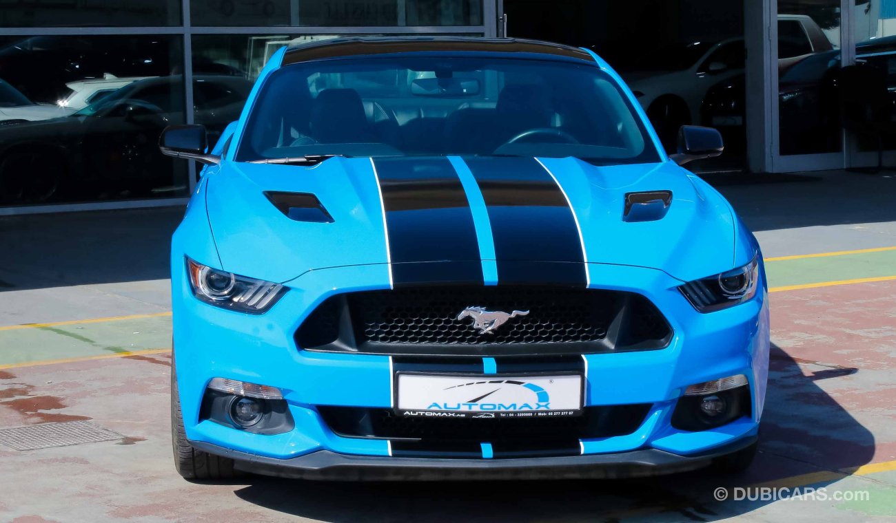 Ford Mustang GT Premium, 5.0 V8 GCC, 435hp with Warranty and Al Tayer Service