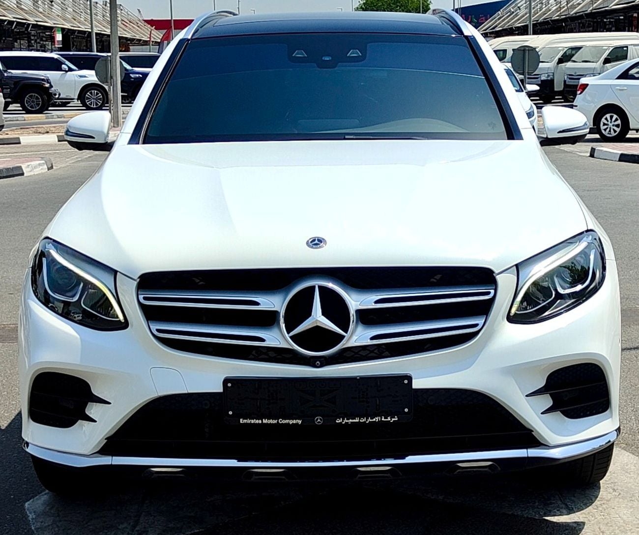 Mercedes Benz GLC250 AMG SUV  Original paint 2018 GCC