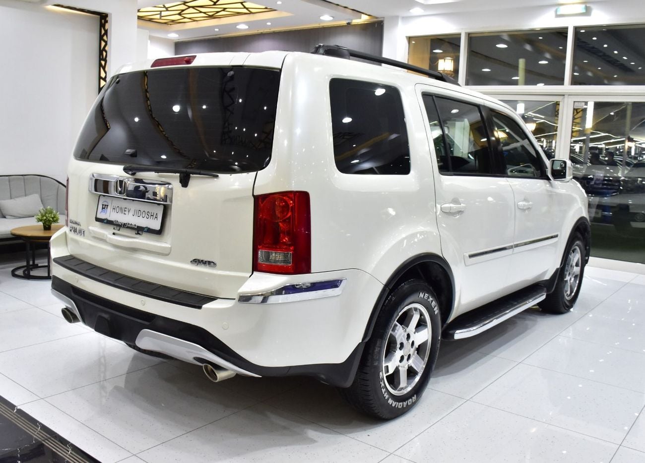 Honda Pilot EXCELLENT DEAL for our Honda Pilot 4WD ( 2015 Model ) in White Color GCC Specs