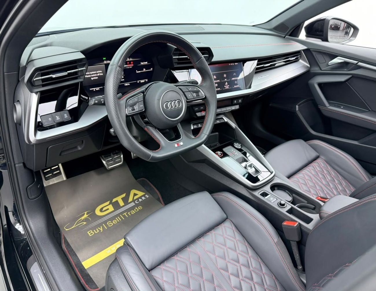Audi S3 TFSI 2023 Audi S3 Black Edition, 2028 Audi Warranty + Service Pack, Full Audi Service History, GCC
