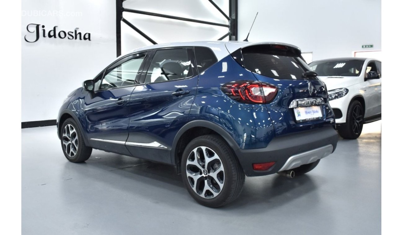 Renault Captur EXCELLENT DEAL for our Renault Captur ( 2018 Model ) in Blue & White Color GCC Specs