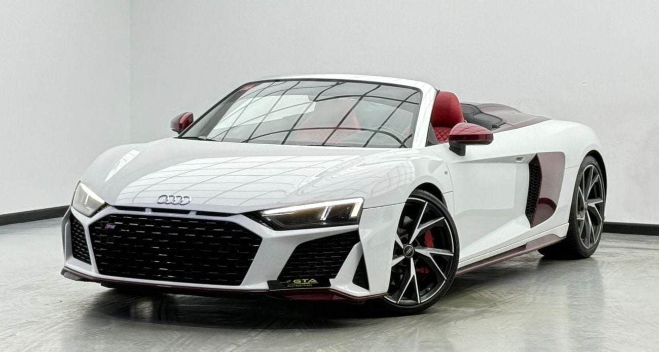 Audi R8 Spyder V10 Plus 5.2L 2022 Audi R8 Spyder V10, 2 Years Warranty full audi Service History, GCC