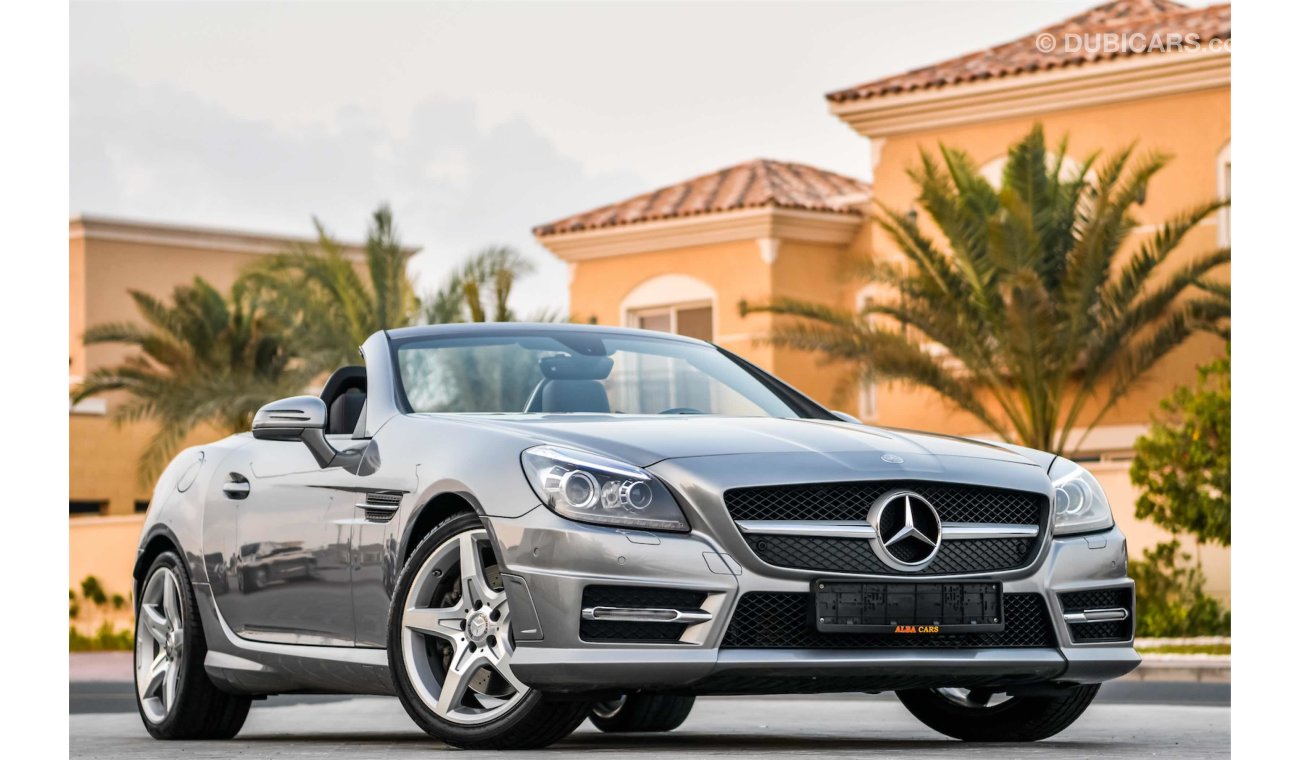 Mercedes-Benz SLK 200 2015 - AED 1,645 PER MONTH - 0% DOWNPAYMENT