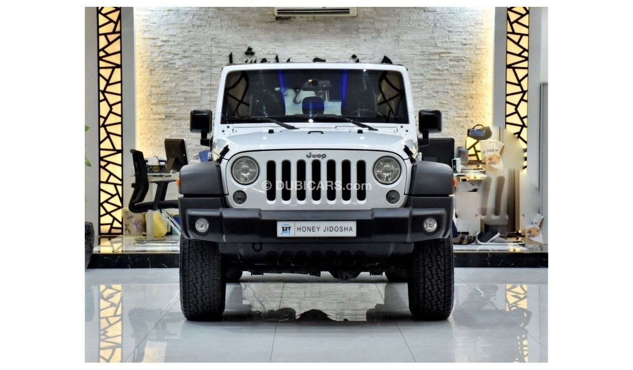 Jeep Wrangler EXCELLENT DEAL for our Jeep Wrangler Unlimited Sport ( 2016 Model ) in White Color GCC Specs