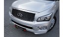 Infiniti QX80 Luxury  | 2,642 P.M  | 0% Downpayment | Full Option